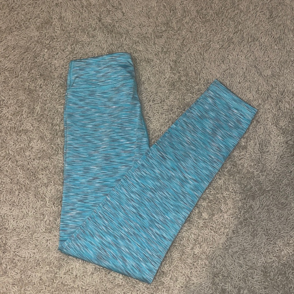 Blue and Gray Leggings